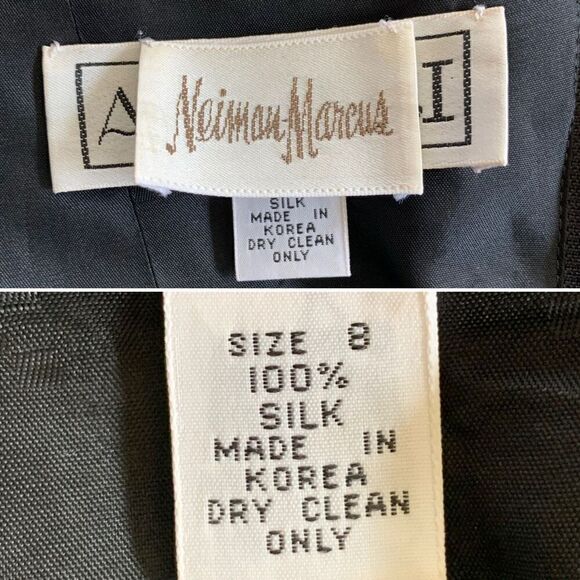 Vintage A.J. Bari for Neiman Marcus Silk Strapless Leopard Print Cocktail Dress - Picture 8 of 12